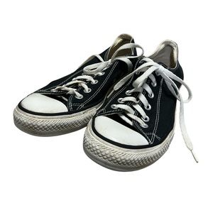 Converse All Star lows black womens 8.5